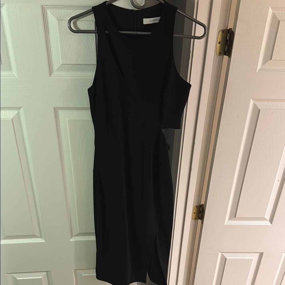 N/nicolas cut out black dress